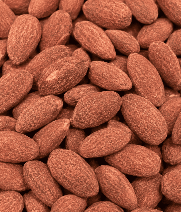 Amandes grillées pimentées