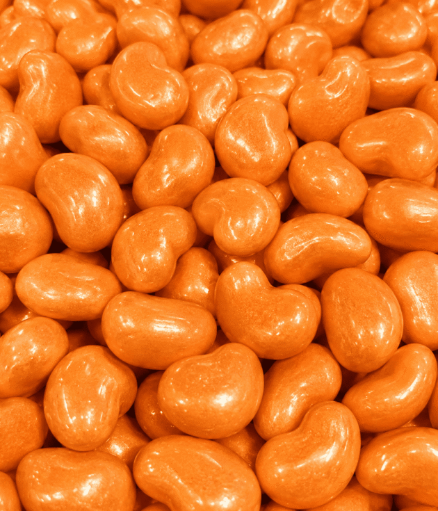 Dragées aux pistaches enrobées d’orange