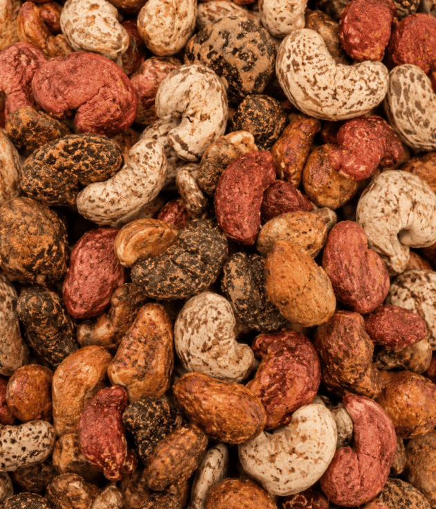 Mélange de noix de cajou caramélisées