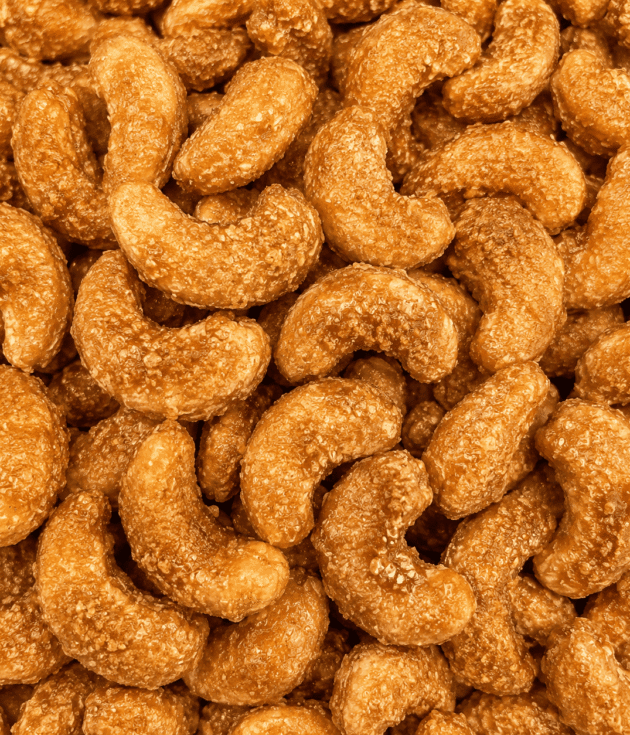 Noix de cajou caramélisées
