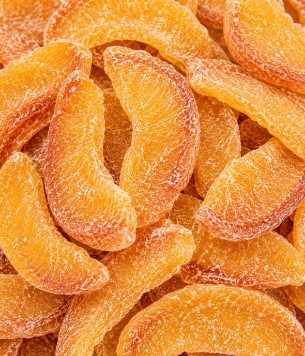 Pêches confites