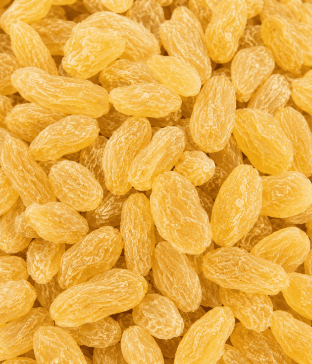 Raisins secs dorés