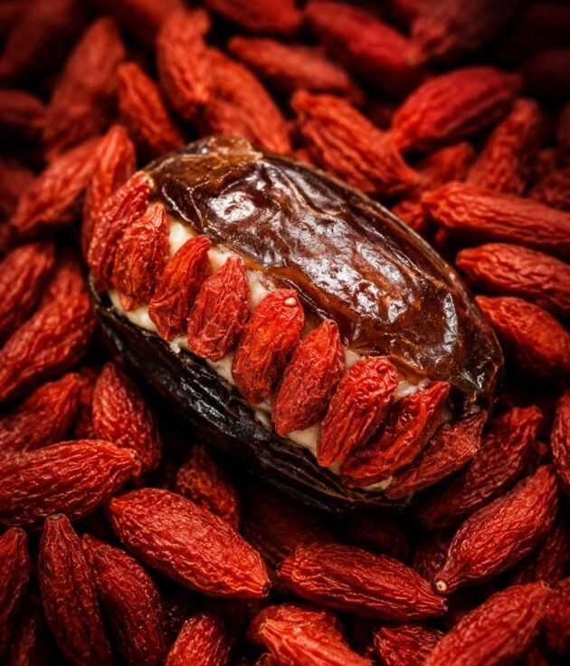 Datte farcie goji